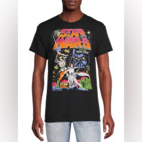 Star Wars Star Duel Graphic Tee Medium - Picture 1 of 5